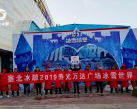 壽光萬達廣場冰雕節「賽北冰雕」