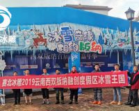 西雙版納融創旅游度假區冰雕展「賽北冰雕」