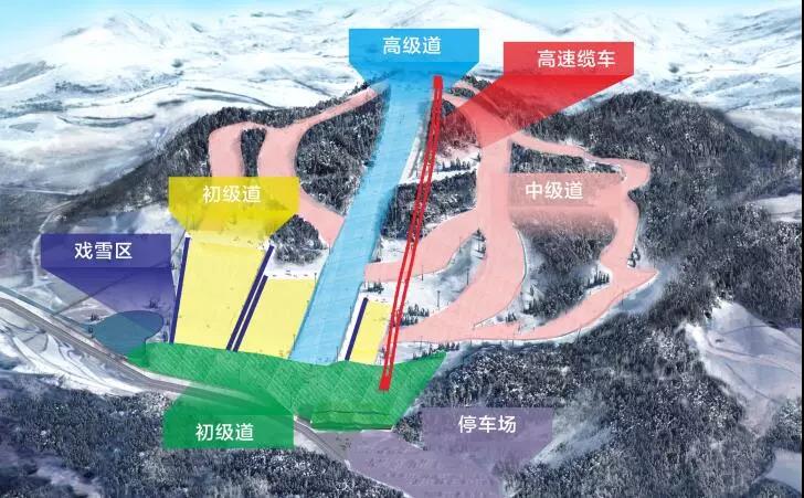 湖北恩施綠蔥坡滑雪場項目